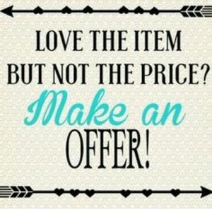 Hey I love offers!!!!!